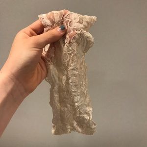 Garlands of Grace Coffee Shop Ivory Lace Headband